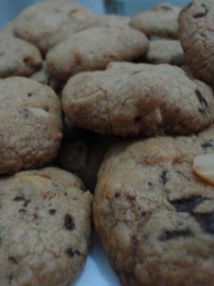 Una foto de Galletas de nueces de macadamia