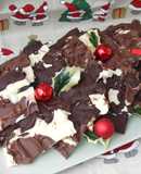 Placas de tres chocolates
