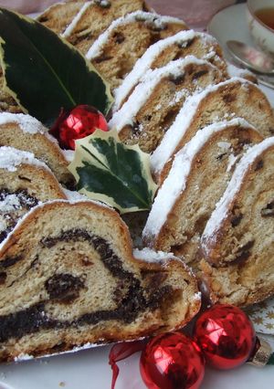 Una foto de Bollos tradicionales de Navidad