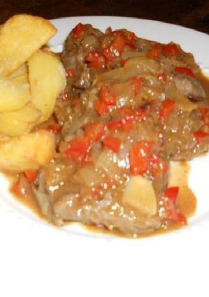 Una foto de Carne frutada