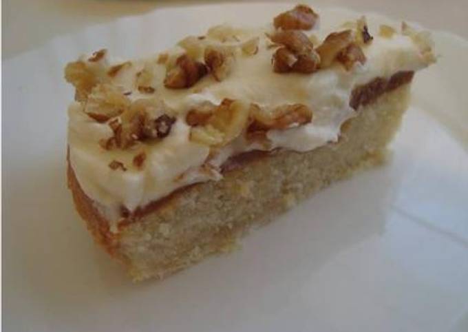 Torta con pasta de nuez Receta de graciela martinez @gramar09 en Instagram  ☺?- Cookpad