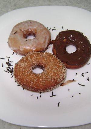 Una foto de Donas caseras