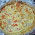 Quiche de marisco al garam masala