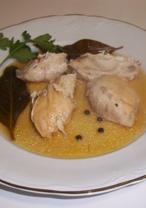Una foto de Pechuga cocida con cerveza