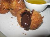 Croquetas de chocolate líquidas