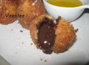 Foto principal de Croquetas de chocolate líquidas