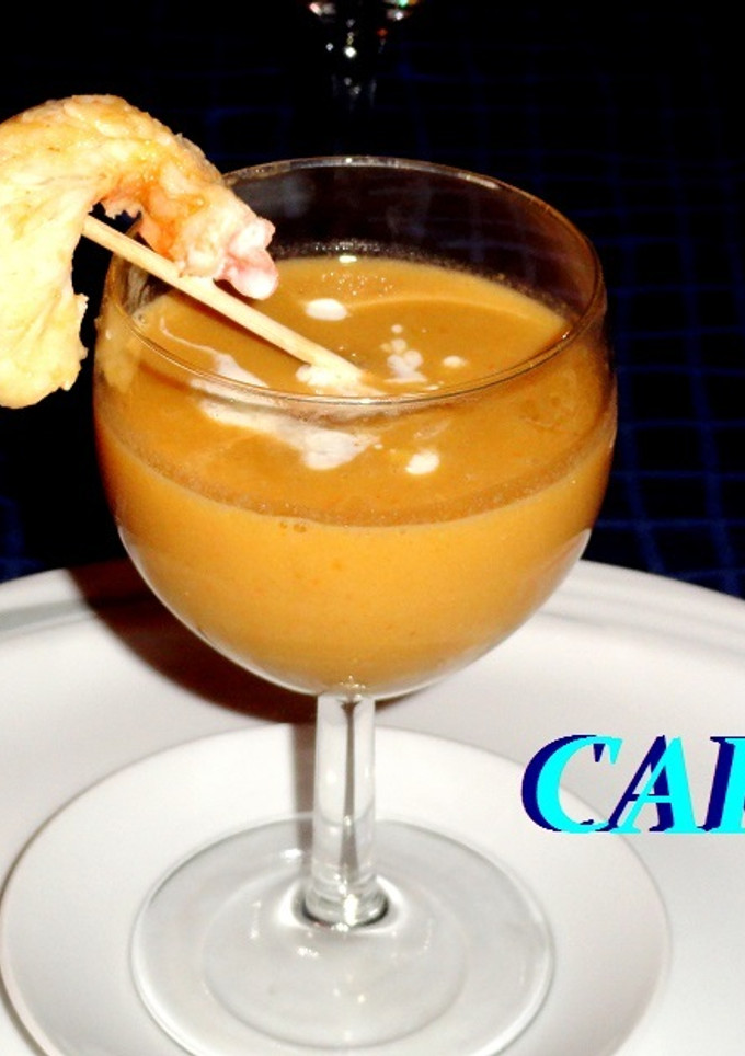 Una foto de Crema de bogavante