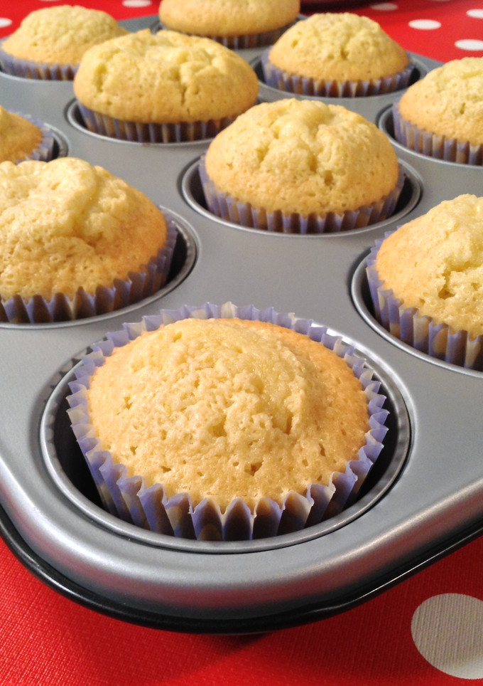 Una foto de Cupcakes sin huevo