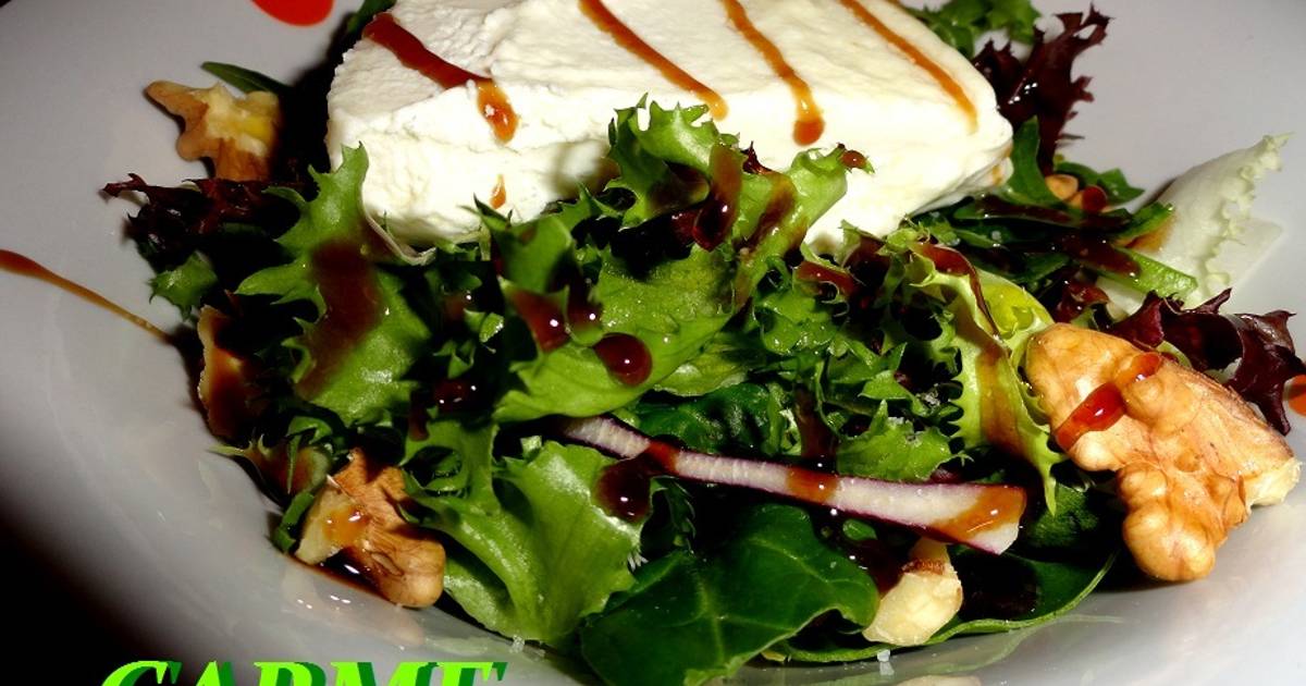 234 Recetas Muy Ricas De Ensalada De Queso De Cabra Nueces Compartidas