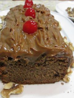 Una foto de Bizcocho de chocolate puro con dulce de leche
