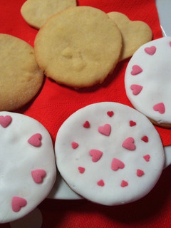 Una foto de Galletas fáciles de San Valentín