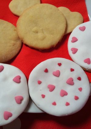 Una foto de Galletas fáciles de San Valentín