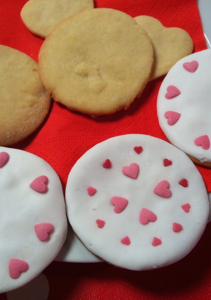 Una foto de Galletas fáciles de San Valentín