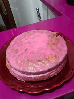 Una foto de Tarta de zanahoria y nueces