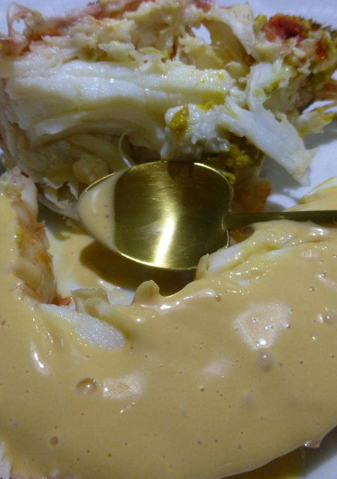 Una foto de Langosta con salsa especial