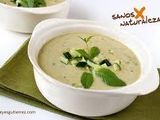Crema de aguacate y queso blanco