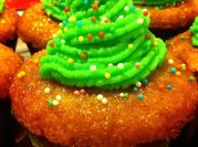 Una foto de muffin de mascarpone