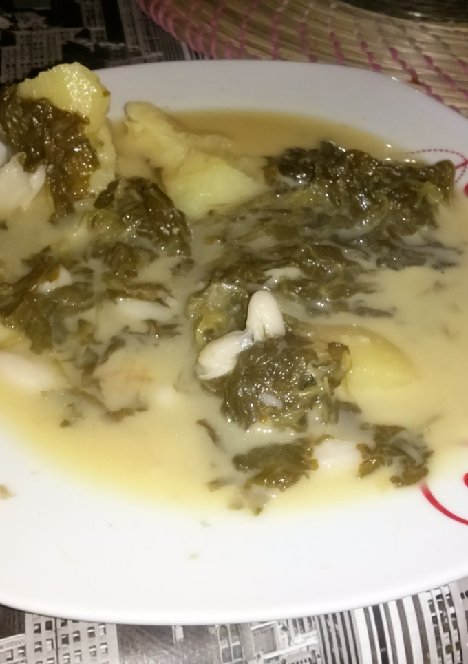 Una foto de Lacón o codillo con grelos