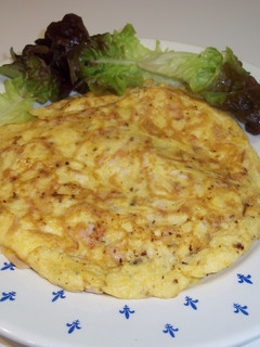 Una foto de Tortilla de pechuga de pavo