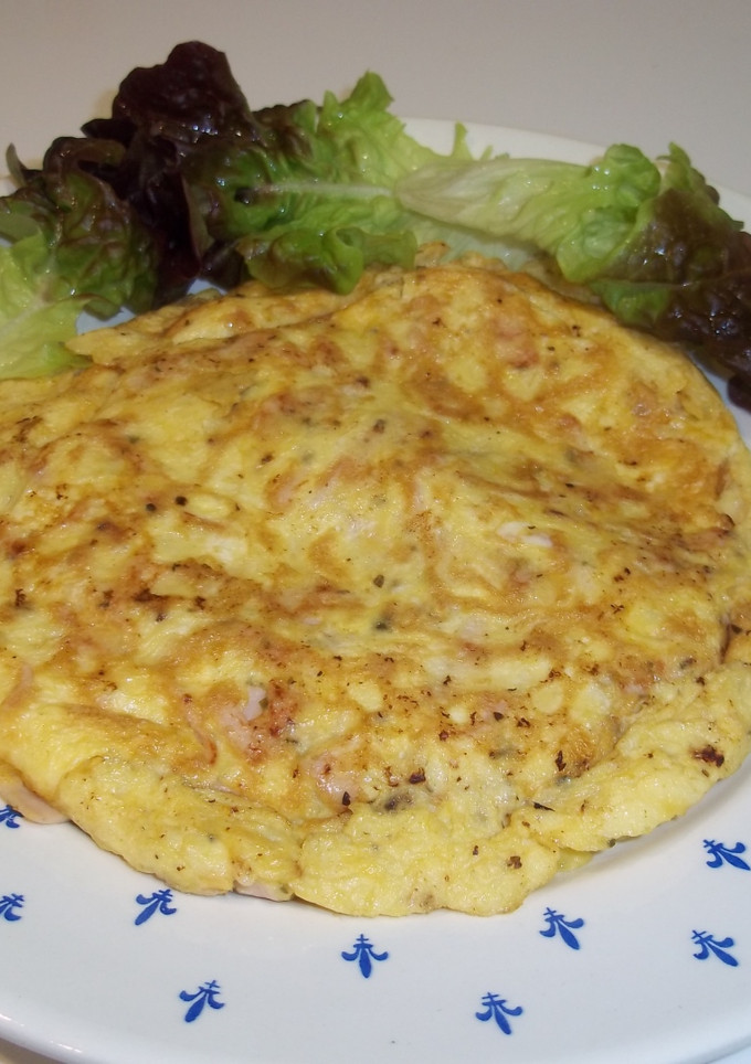Una foto de Tortilla de pechuga de pavo