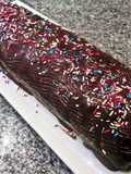 Brazo de gitano relleno de trufa y chocolate