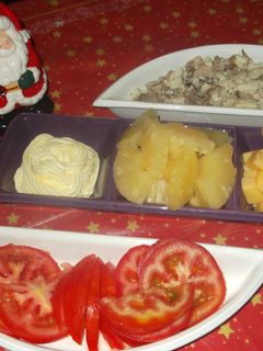 Una foto de Ensalada fresca agridulce