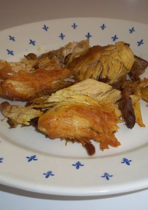 Una foto de Pollo del cocido con especias picantes