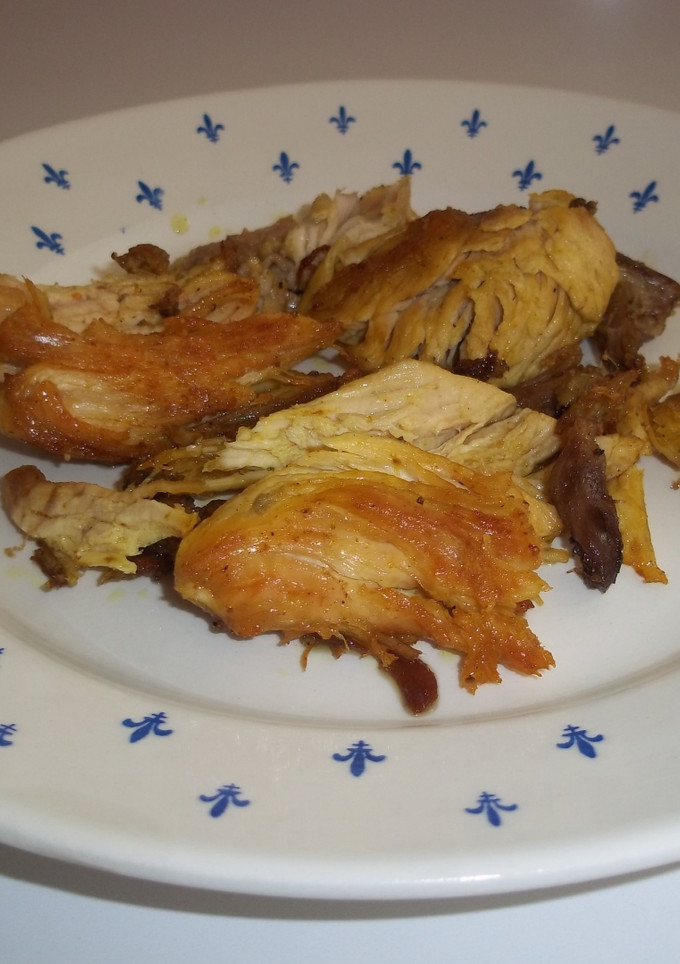 Una foto de Pollo del cocido con especias picantes