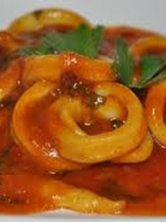 Una foto de Calamares guisados al vino