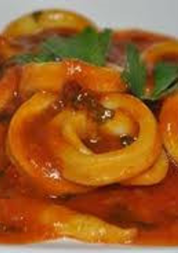 Una foto de Calamares guisados al vino