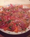 Tiradito de pescado fresco