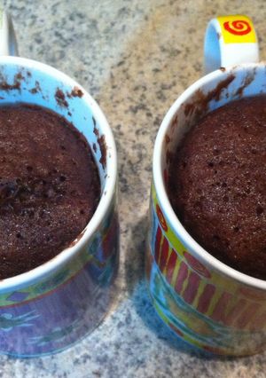 Una foto de Mug cake o bizcocho en taza