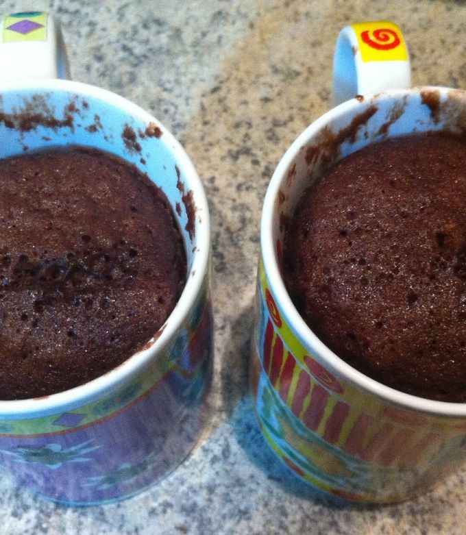 Foto principal de Mug cake o bizcocho en taza