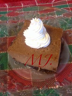 Una foto de Oreo chocolate cheesecake