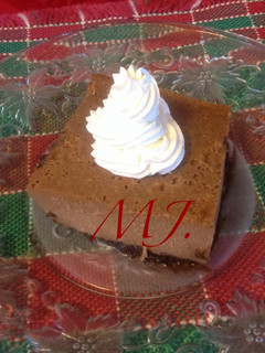 Una foto de Oreo chocolate cheesecake