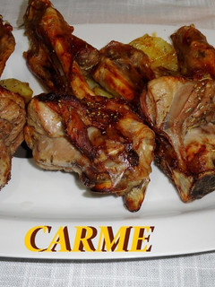Una foto de Codillos de cordero especiados al horno