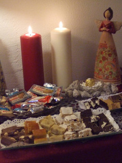 Una foto de Mesa de dulces para Navidad y Año nuevo