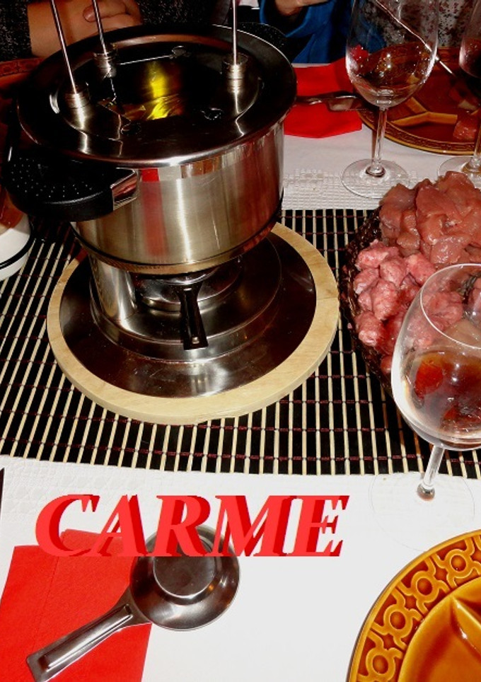 Una foto de Fondue de Año Nuevo