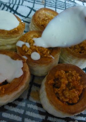 Una foto de Salsa bechamel con una pizca de nuez moscada