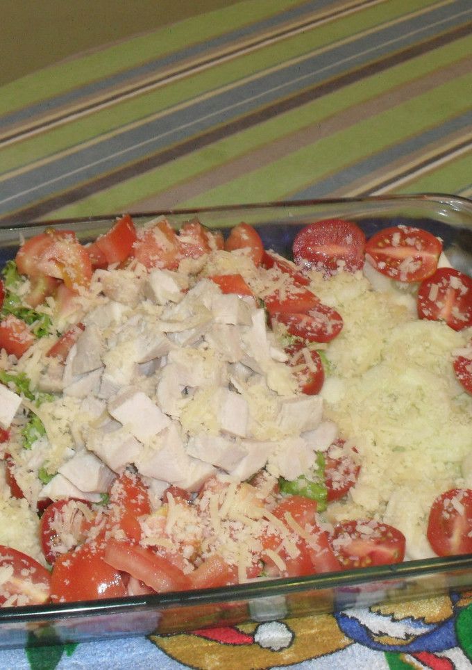 Una foto de Ensalada fresca y creativa