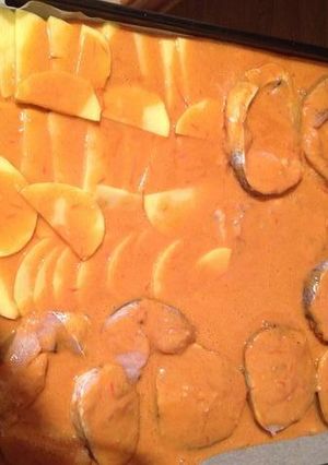 Una foto de Merluza al tomate y cerveza