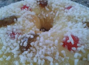 Una foto de Rosca de Reyes o Pascua fácil Blancaflor