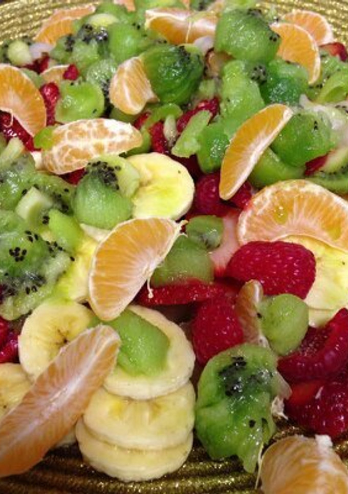 Una foto de Ensalada de frutas frescas