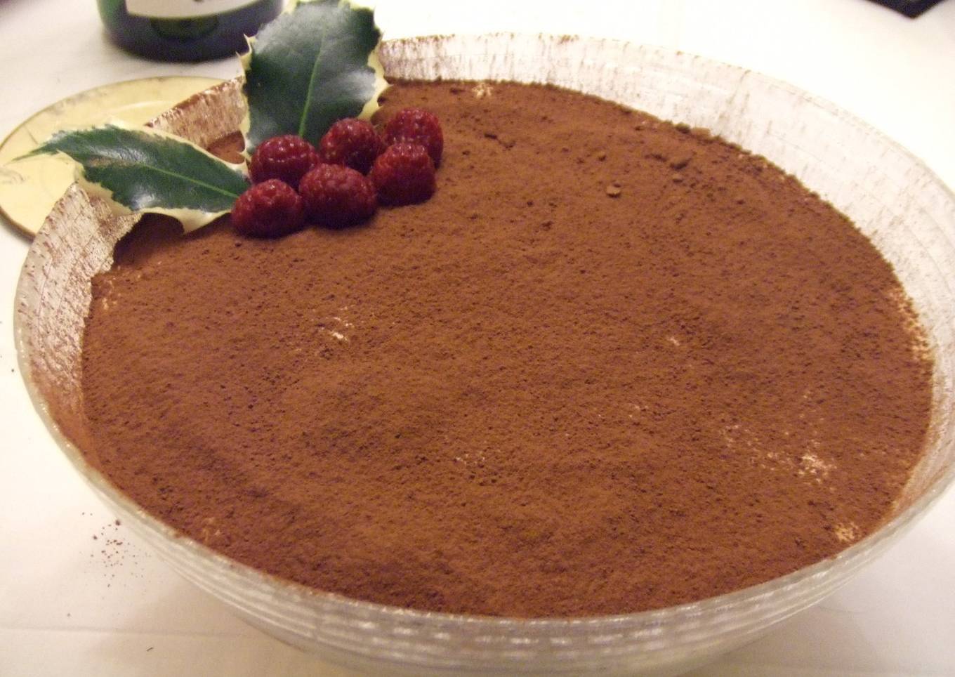 Tiramisú para Año Nuevo<br />