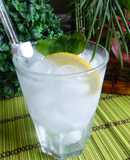 Gin fizz cocktail