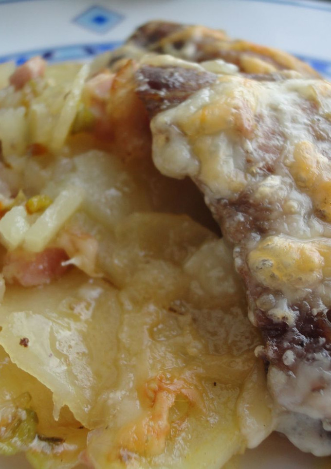 Una foto de Carrilleras gratinadas