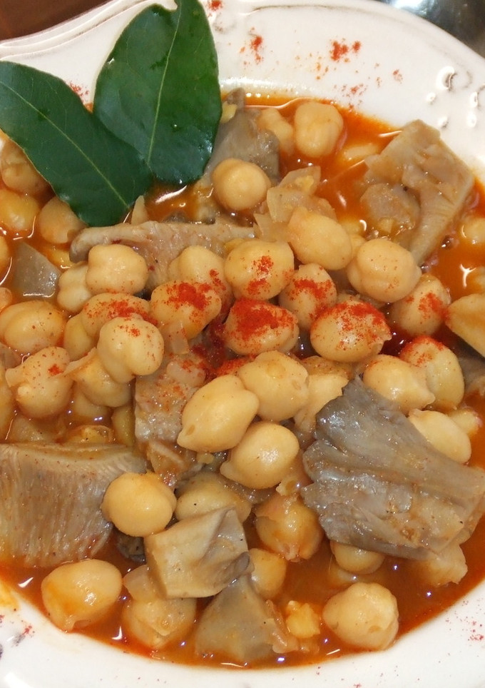 Una foto de Callos vegetarianos caseros