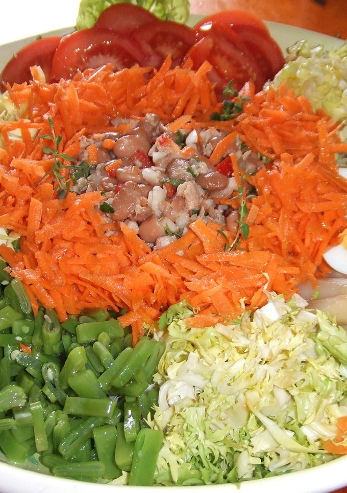 Una foto de Ensalada para después de las fiestas