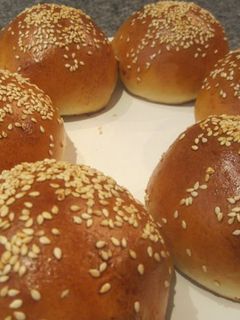 Una foto de Panecillos para hamburguesas