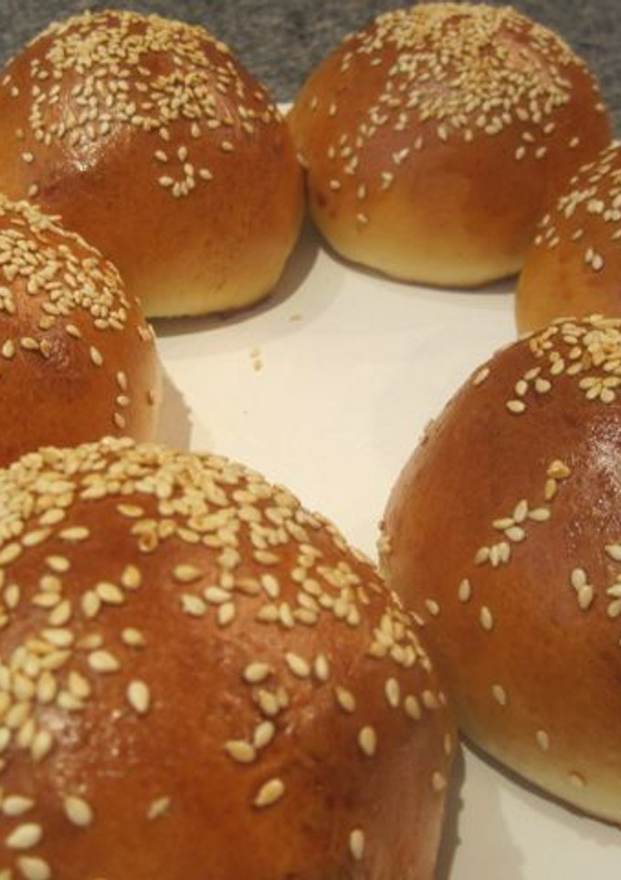 Una foto de Panecillos para hamburguesas